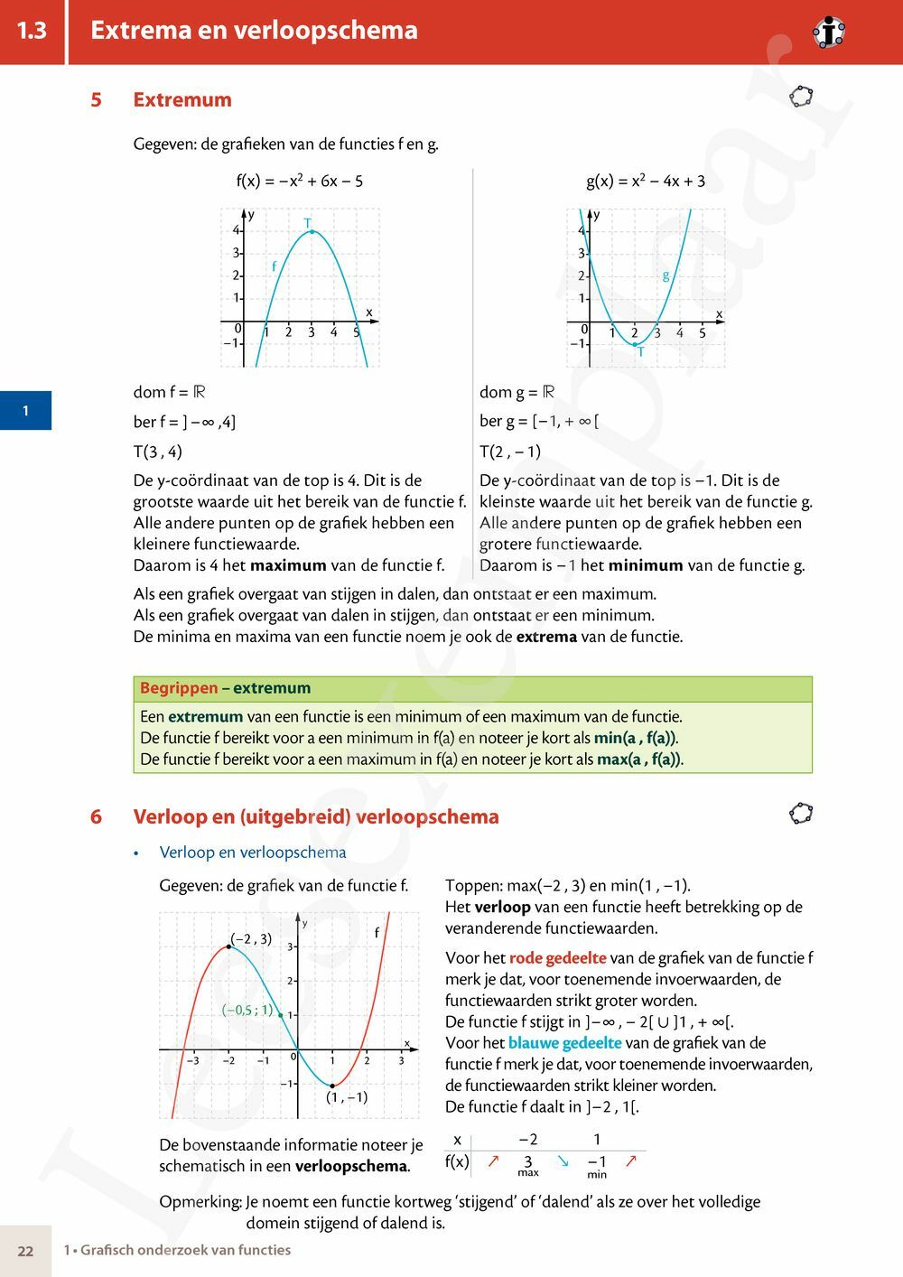 Preview: Matrix Wiskunde 5/6 Machten en wortels, exponentiële functies, logaritmen, analyse Dubbele finaliteit Leerwerkboek (incl. Pelckmans Portaal)