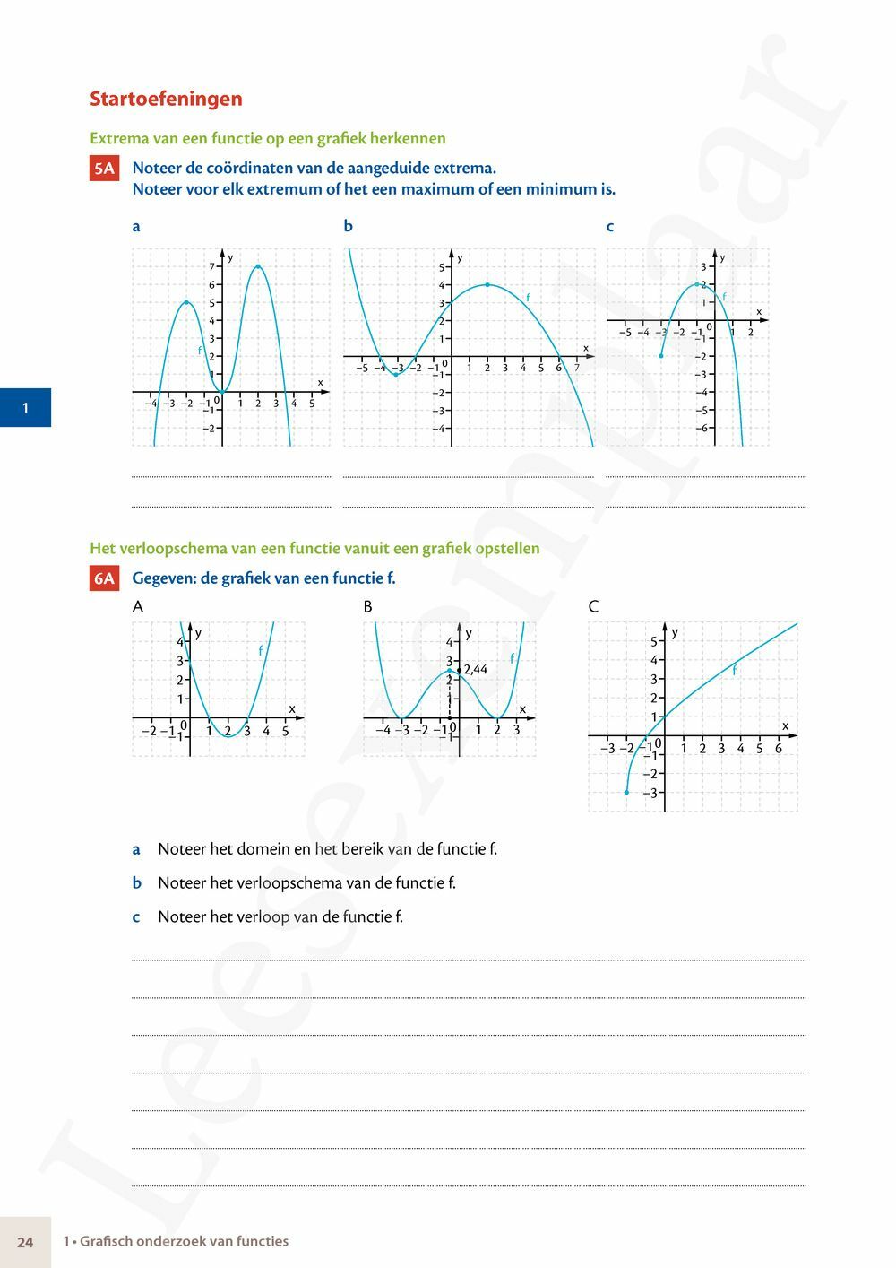 Preview: Matrix Wiskunde 5/6 Machten en wortels, exponentiële functies, logaritmen, analyse Dubbele finaliteit Leerwerkboek (incl. Pelckmans Portaal)