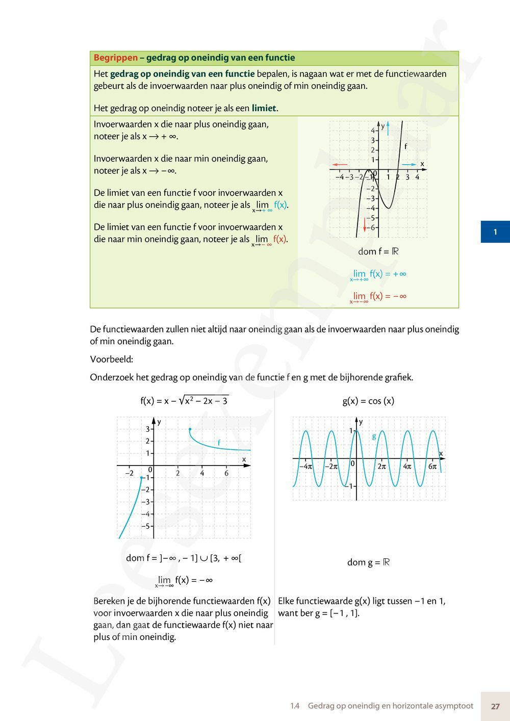 Preview: Matrix Wiskunde 5/6 Machten en wortels, exponentiële functies, logaritmen, analyse Dubbele finaliteit Leerwerkboek (incl. Pelckmans Portaal)