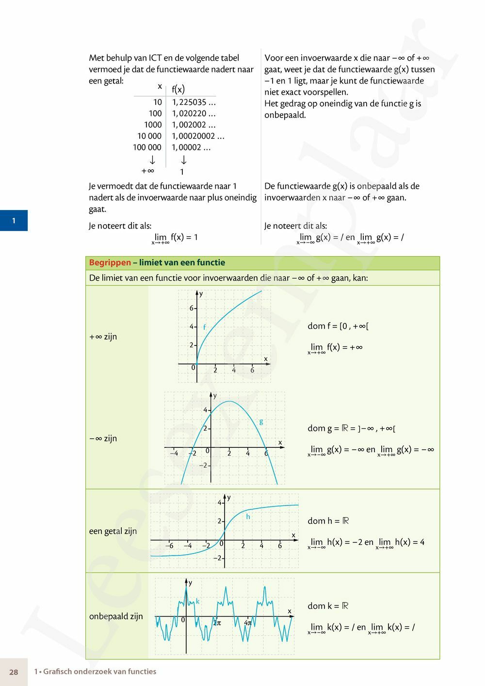 Preview: Matrix Wiskunde 5/6 Machten en wortels, exponentiële functies, logaritmen, analyse Dubbele finaliteit Leerwerkboek (incl. Pelckmans Portaal)