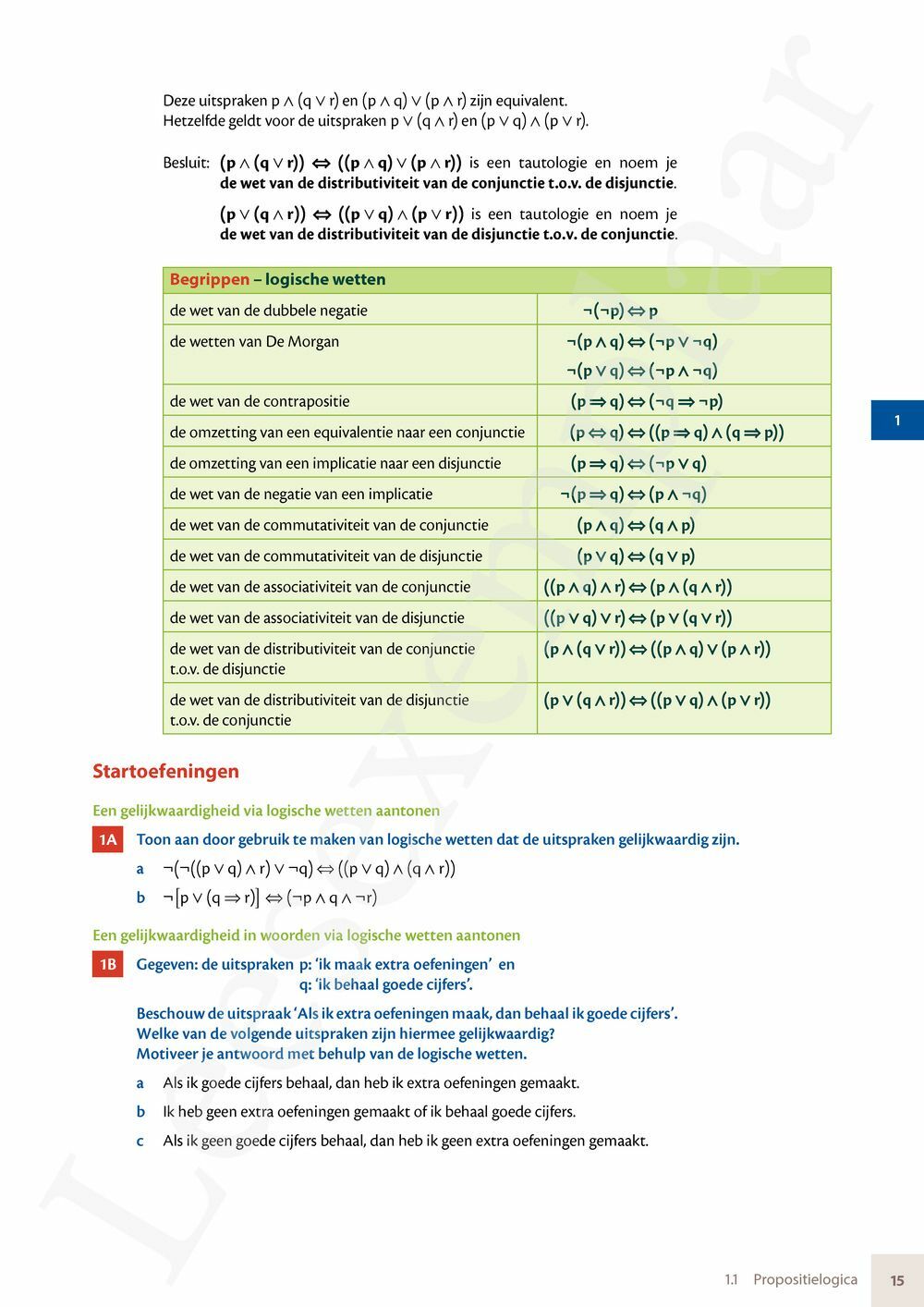 Preview: Matrix Wiskunde 5 Logica, groepentheorie, complexe getallen Doorstroom Gevorderde wiskunde Handboek (incl. Pelckmans Portaal)