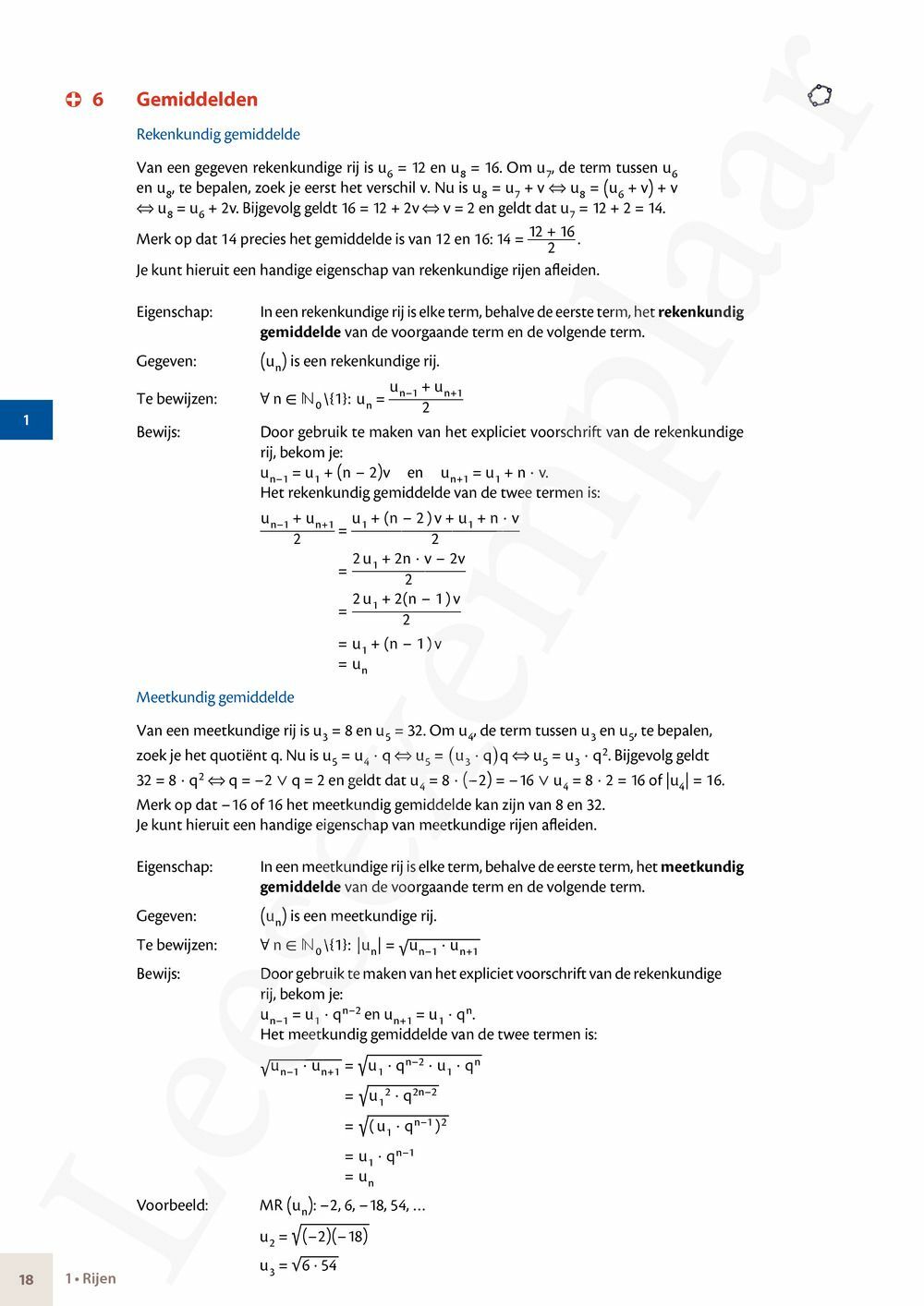 Preview: Matrix Wiskunde 5 Analyse deel 2: rijen, continuïteit, limieten, afgeleiden en verloop van functies Doorstroom Gevorderde wiskunde Handboek (incl. Pelckmans Portaal)