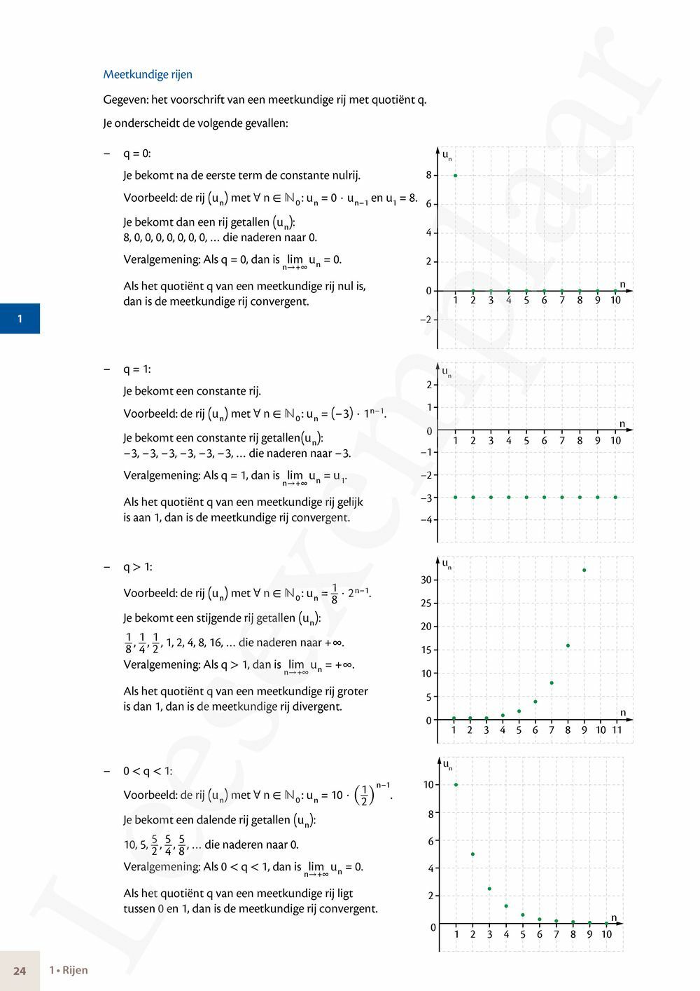 Preview: Matrix Wiskunde 5 Analyse deel 2: rijen, continuïteit, limieten, afgeleiden en verloop van functies Doorstroom Gevorderde wiskunde Handboek (incl. Pelckmans Portaal)