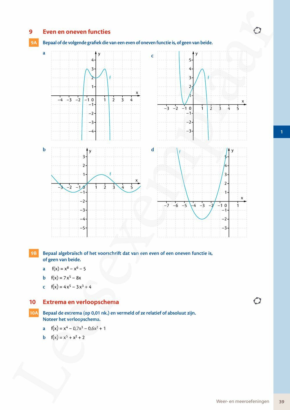 Preview: Matrix Wiskunde 5 Analyse deel 2: rijen, continuïteit, limieten, afgeleiden en verloop van functies Doorstroom Gevorderde wiskunde Handboek (incl. Pelckmans Portaal)