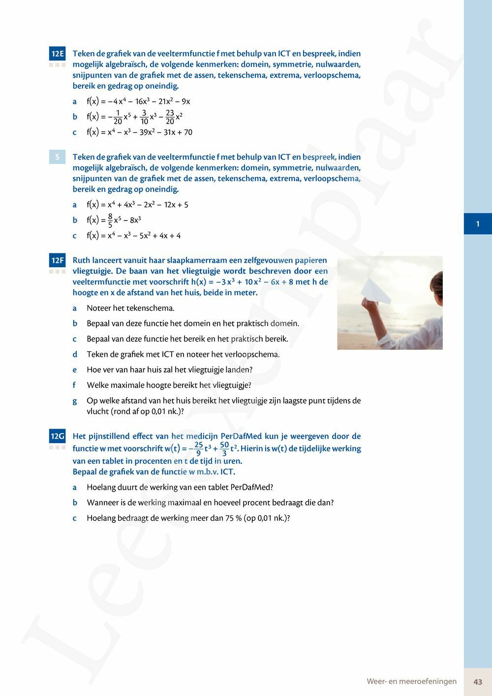 Preview: Matrix Wiskunde 5 Analyse deel 2: rijen, continuïteit, limieten, afgeleiden en verloop van functies Doorstroom Gevorderde wiskunde Handboek (incl. Pelckmans Portaal)