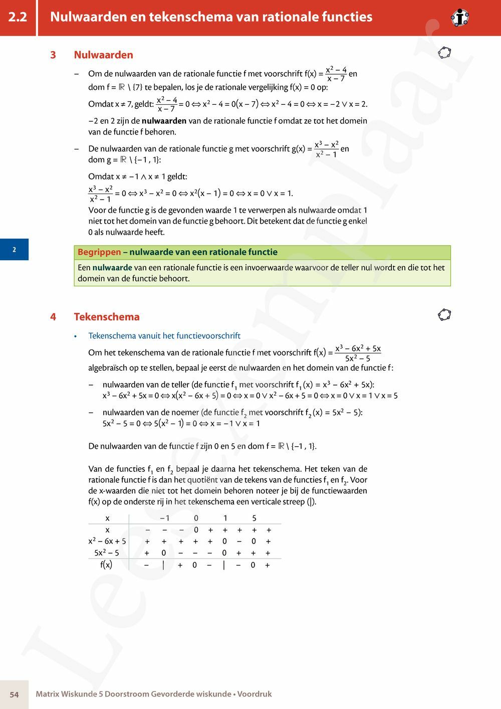 Preview: Matrix Wiskunde 5 Analyse deel 2: rijen, continuïteit, limieten, afgeleiden en verloop van functies Doorstroom Gevorderde wiskunde Handboek (incl. Pelckmans Portaal)