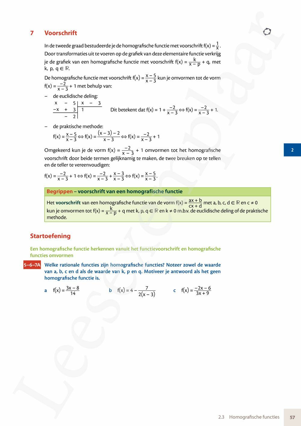 Preview: Matrix Wiskunde 5 Analyse deel 2: rijen, continuïteit, limieten, afgeleiden en verloop van functies Doorstroom Gevorderde wiskunde Handboek (incl. Pelckmans Portaal)