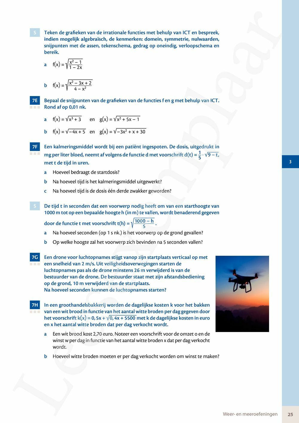 Preview: Matrix Wiskunde 5 Analyse deel 2: rijen, continuïteit, limieten, afgeleiden en verloop van functies Doorstroom Wetenschappen, Doorstroom Economie Handboek (incl. Pelckmans Portaal)