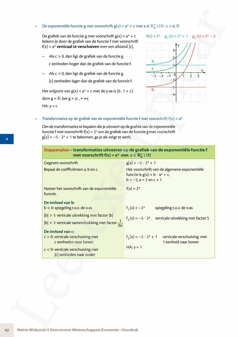 Preview: Matrix Wiskunde 5 Analyse deel 2: rijen, continuïteit, limieten, afgeleiden en verloop van functies Doorstroom Wetenschappen, Doorstroom Economie Handboek (incl. Pelckmans Portaal)