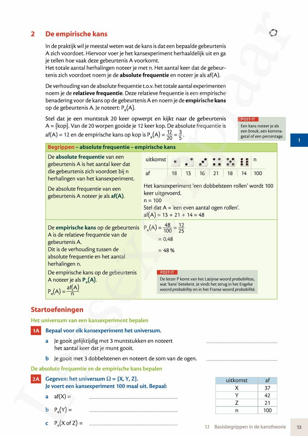 Preview: Matrix Wiskunde 5/6 Kansrekenen, statistiek Doorstroom Basis en Dubbele finaliteit Leerwerkboek (incl. Pelckmans Portaal)