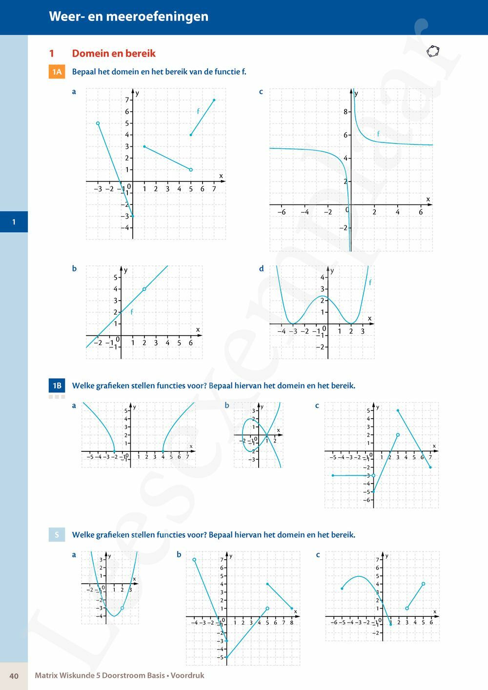 Preview: Matrix Wiskunde 5/6 Kansrekenen, statistiek Doorstroom Basis en Dubbele finaliteit Leerwerkboek (incl. Pelckmans Portaal)