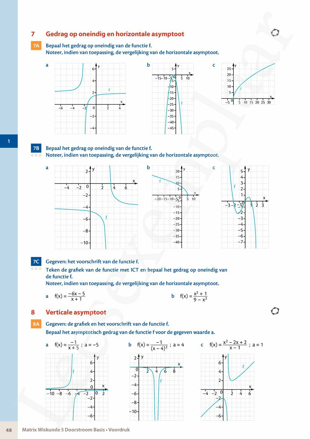 Preview: Matrix Wiskunde 5/6 Kansrekenen, statistiek Doorstroom Basis en Dubbele finaliteit Leerwerkboek (incl. Pelckmans Portaal)