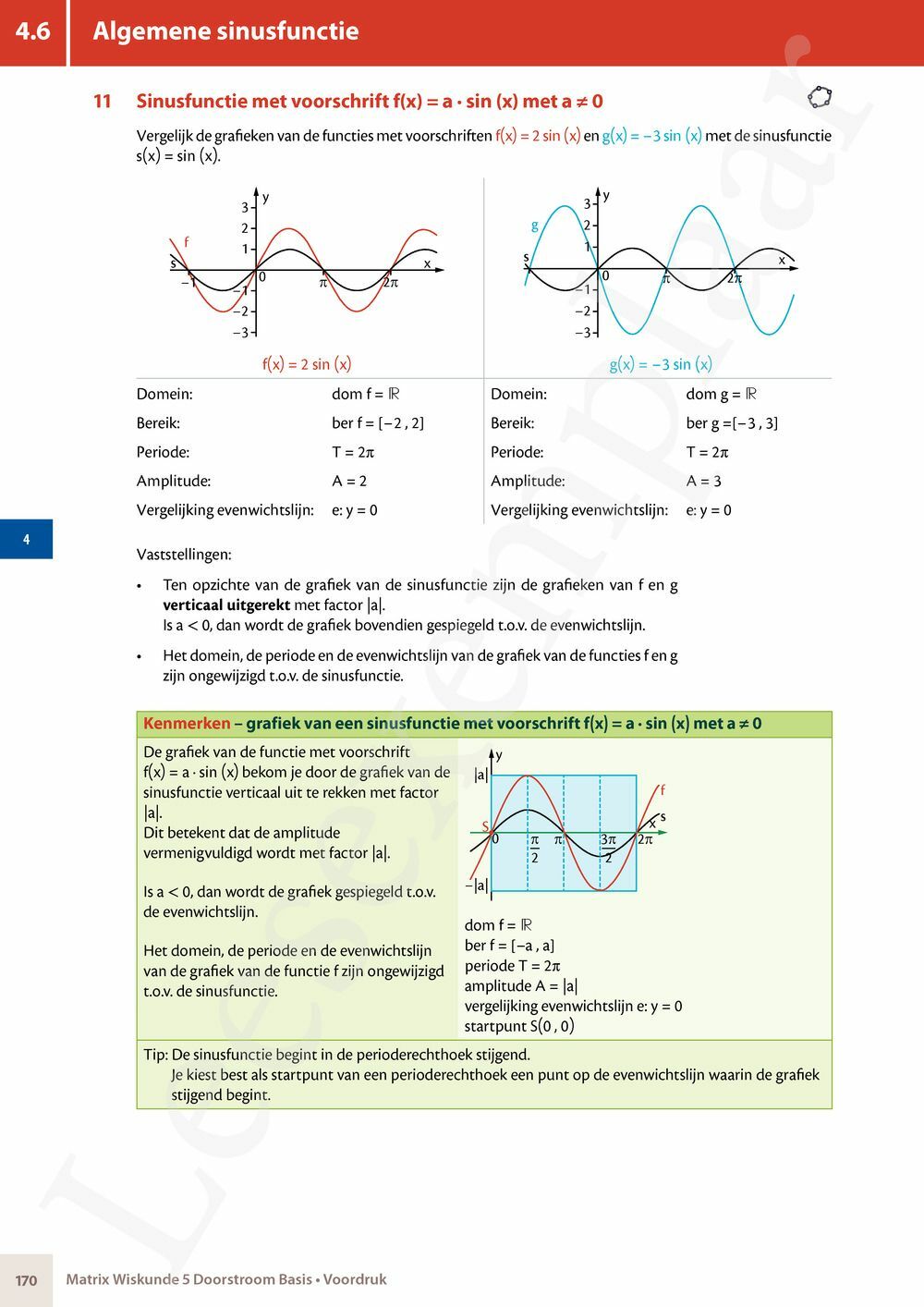 Preview: Matrix Wiskunde 5/6 Kansrekenen, statistiek Doorstroom Basis en Dubbele finaliteit Leerwerkboek (incl. Pelckmans Portaal)