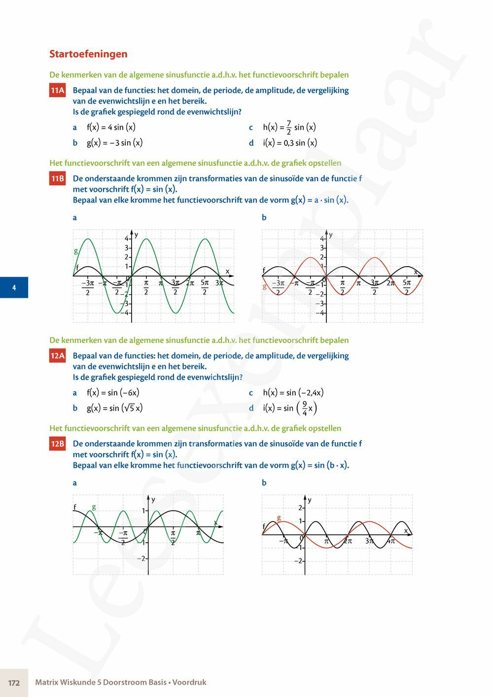 Preview: Matrix Wiskunde 5/6 Kansrekenen, statistiek Doorstroom Basis en Dubbele finaliteit Leerwerkboek (incl. Pelckmans Portaal)