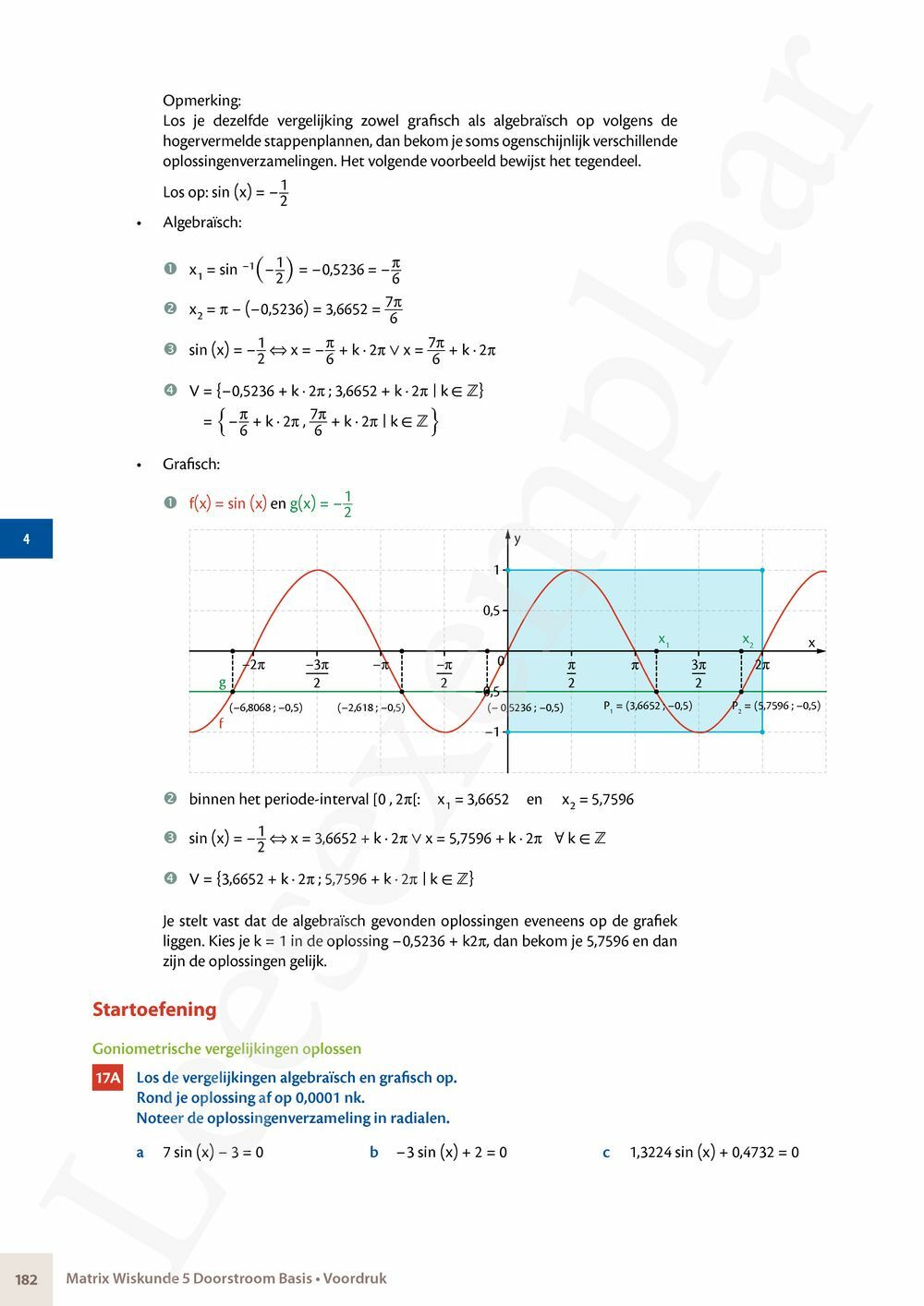 Preview: Matrix Wiskunde 5/6 Kansrekenen, statistiek Doorstroom Basis en Dubbele finaliteit Leerwerkboek (incl. Pelckmans Portaal)
