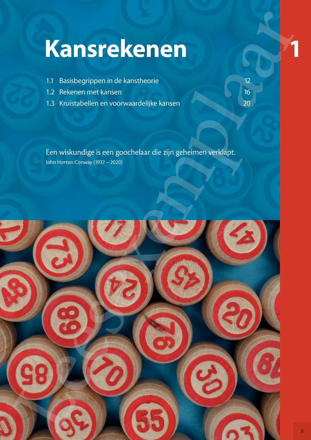 Preview: Matrix Wiskunde 5/6 Kansrekenen, statistiek Doorstroom Basis en Dubbele finaliteit Leerwerkboek (incl. Pelckmans Portaal)