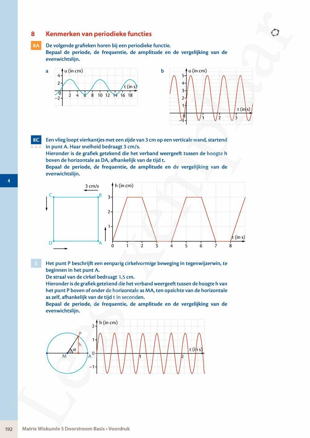 Preview: Matrix Wiskunde 5/6 Kansrekenen, statistiek Doorstroom Basis en Dubbele finaliteit Leerwerkboek (incl. Pelckmans Portaal)