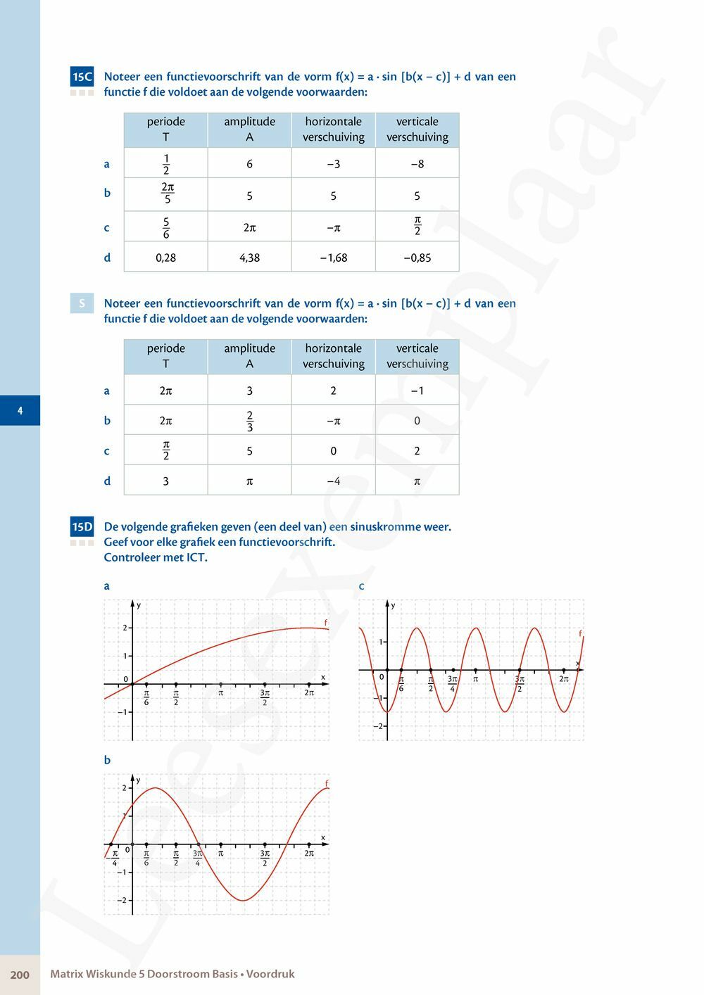 Preview: Matrix Wiskunde 5/6 Kansrekenen, statistiek Doorstroom Basis en Dubbele finaliteit Leerwerkboek (incl. Pelckmans Portaal)