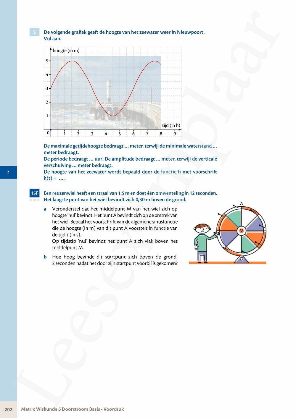 Preview: Matrix Wiskunde 5/6 Kansrekenen, statistiek Doorstroom Basis en Dubbele finaliteit Leerwerkboek (incl. Pelckmans Portaal)
