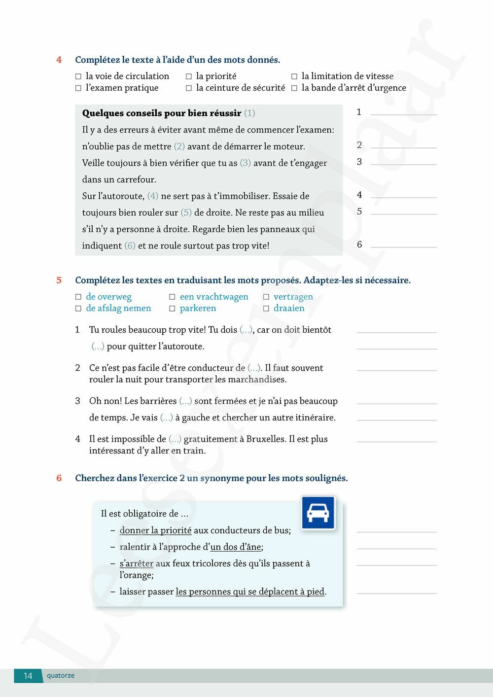 Preview: Nouveau Quartier français 6 Livre de l'élève (incl. Pelckmans Portaal)
