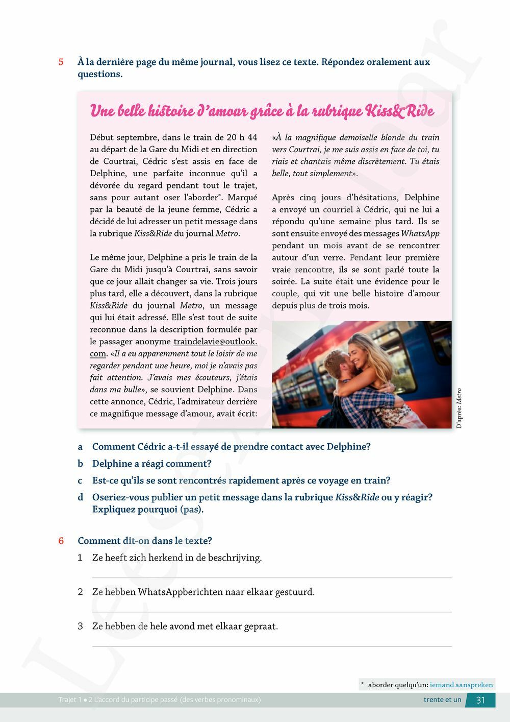 Preview: Nouveau Quartier français 6 Livre de l'élève (incl. Pelckmans Portaal)