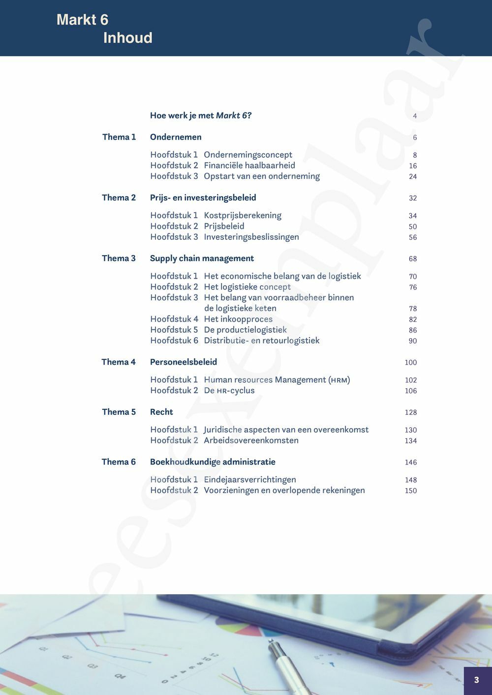 Preview: Markt 6 Bedrijfswetenschappen en Recht Handboek (incl. Pelckmans Portaal)