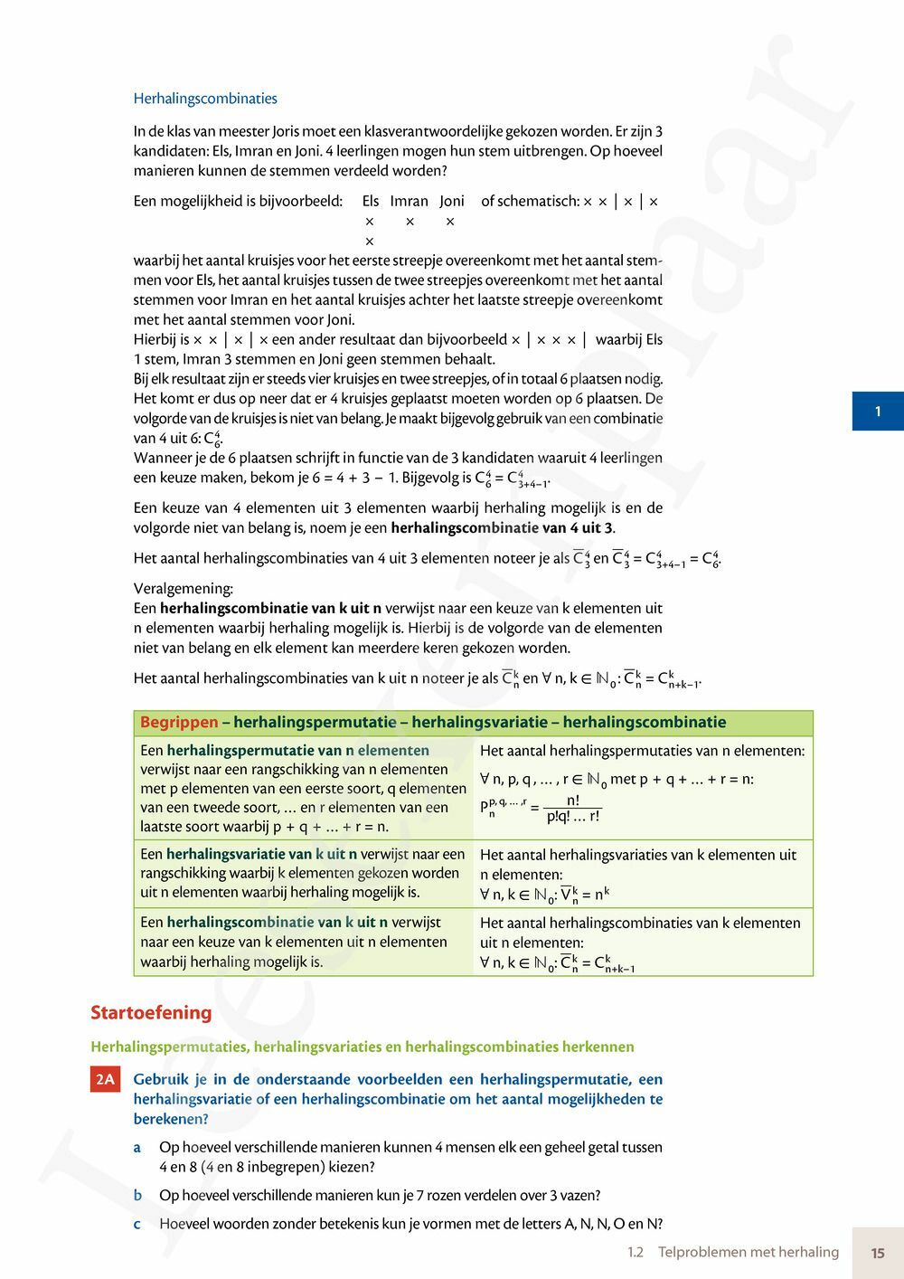 Preview: Matrix Wiskunde 6 Statistiek, kansrekenen, telproblemen Doorstroom Gevorderde wiskunde Handboek (incl. Pelckmans Portaal)