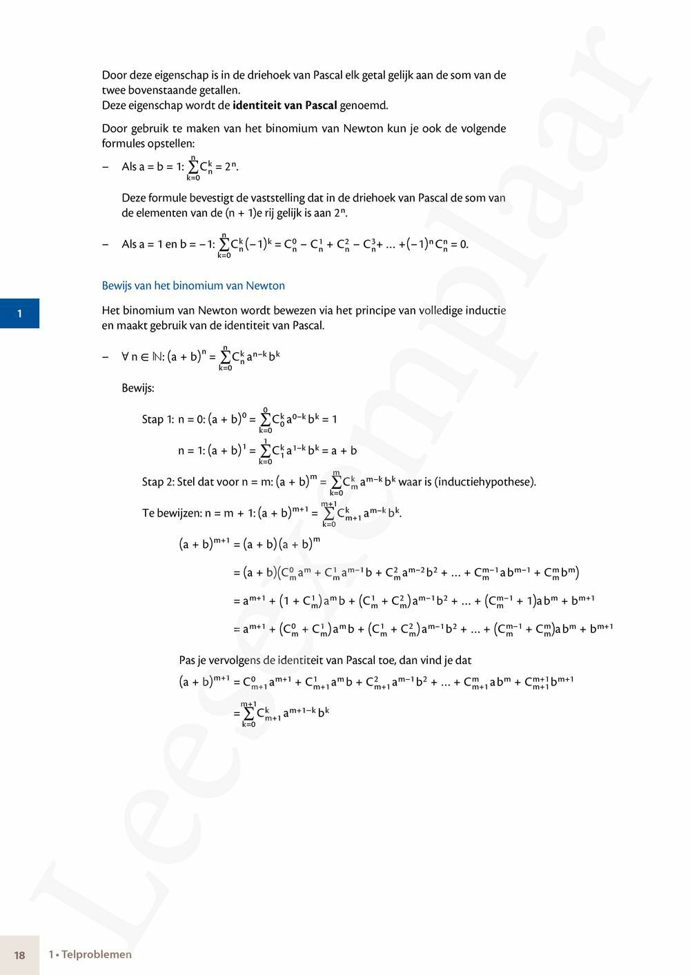 Preview: Matrix Wiskunde 6 Statistiek, kansrekenen, telproblemen Doorstroom Gevorderde wiskunde Handboek (incl. Pelckmans Portaal)