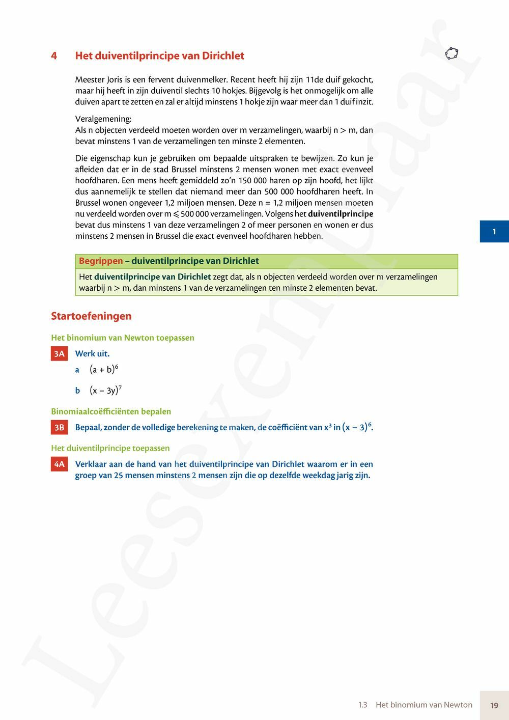 Preview: Matrix Wiskunde 6 Statistiek, kansrekenen, telproblemen Doorstroom Gevorderde wiskunde Handboek (incl. Pelckmans Portaal)
