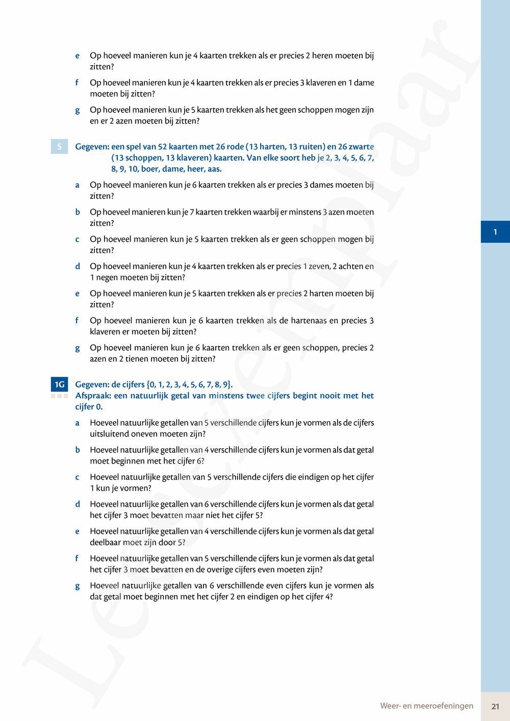 Preview: Matrix Wiskunde 6 Statistiek, kansrekenen, telproblemen Doorstroom Gevorderde wiskunde Handboek (incl. Pelckmans Portaal)