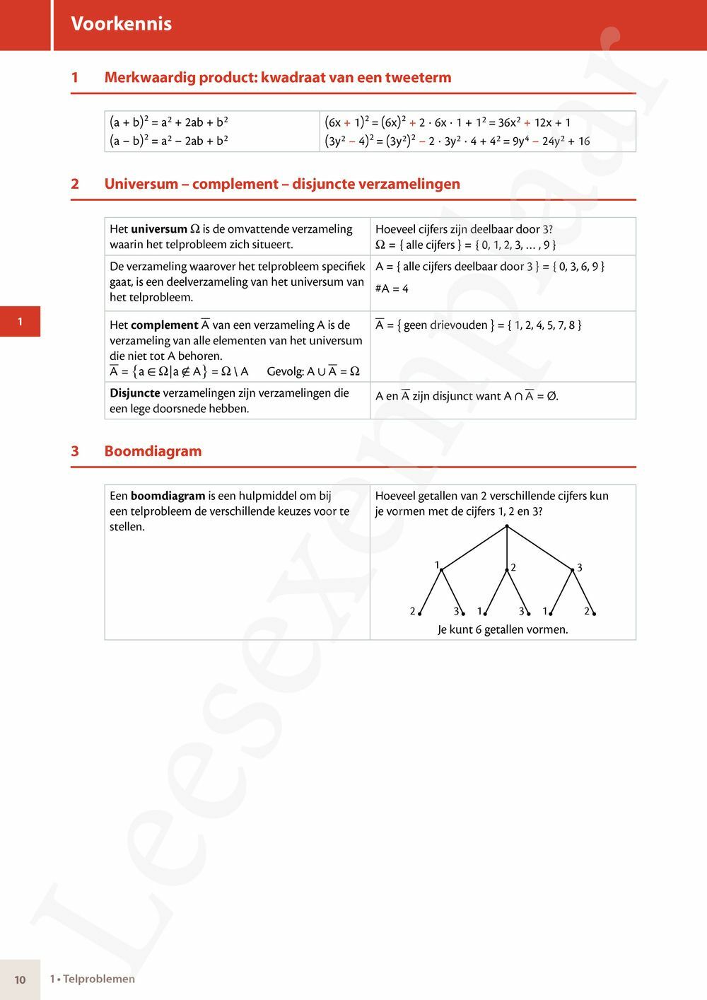 Preview: Matrix Wiskunde 6 Statistiek, kansrekenen, telproblemen Doorstroom Gevorderde wiskunde Handboek (incl. Pelckmans Portaal)