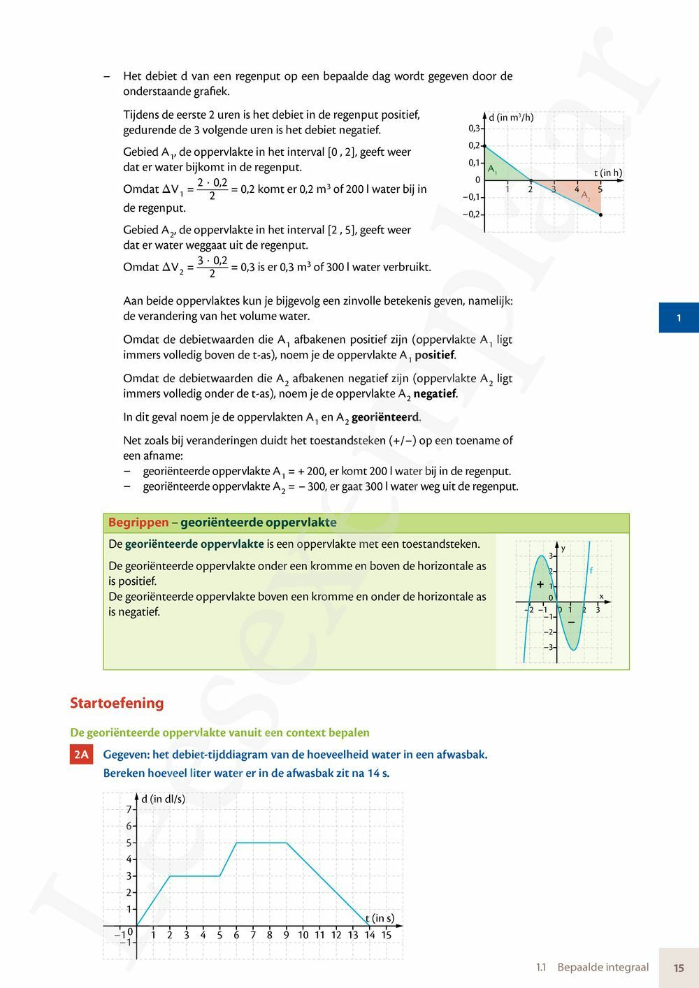 Preview: Matrix Wiskunde 6 Analyse deel 3: integralen Doorstroom Wetenschappen, Doorstroom Economie Handboek (incl. Pelckmans Portaal)
