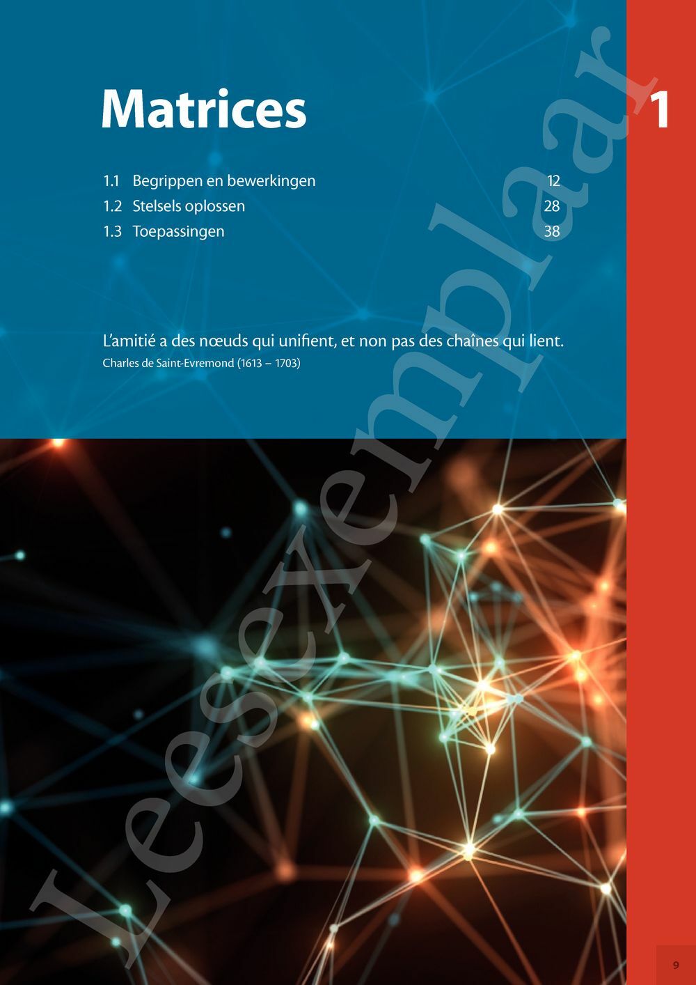 Preview: Matrix Wiskunde 6 Matrices Doorstroom Wetenschappen, Doorstroom Economie Handboek (incl. Pelckmans Portaal)