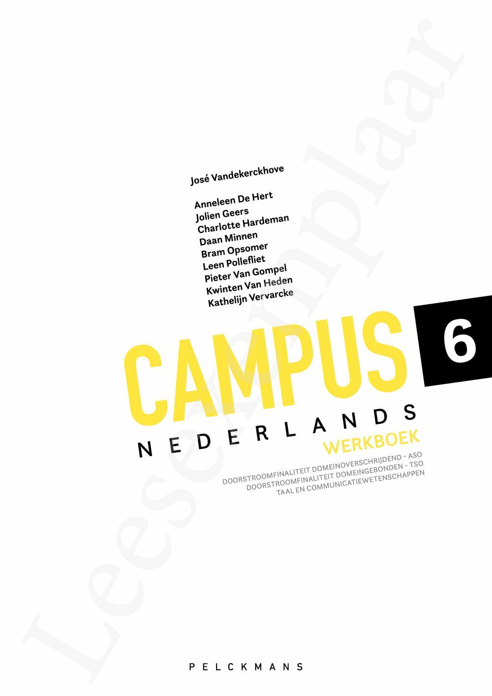 Preview: Campus Nederlands 6 Werkboek (incl. Pelckmans Portaal)