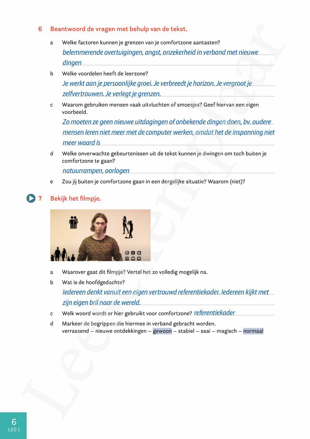 Preview: Match 6 Maatschappelijke vorming-Nederlands Leerwerkboek (incl. Pelckmans Portaal)