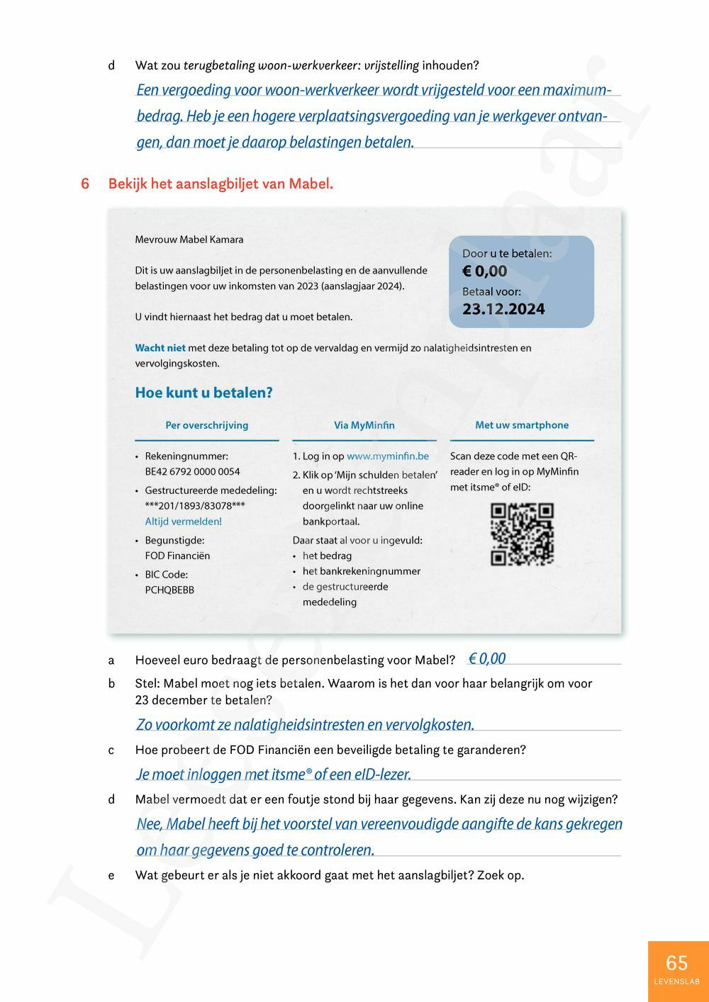 Preview: Match 6 Maatschappelijke vorming-Nederlands Leerwerkboek (incl. Pelckmans Portaal)