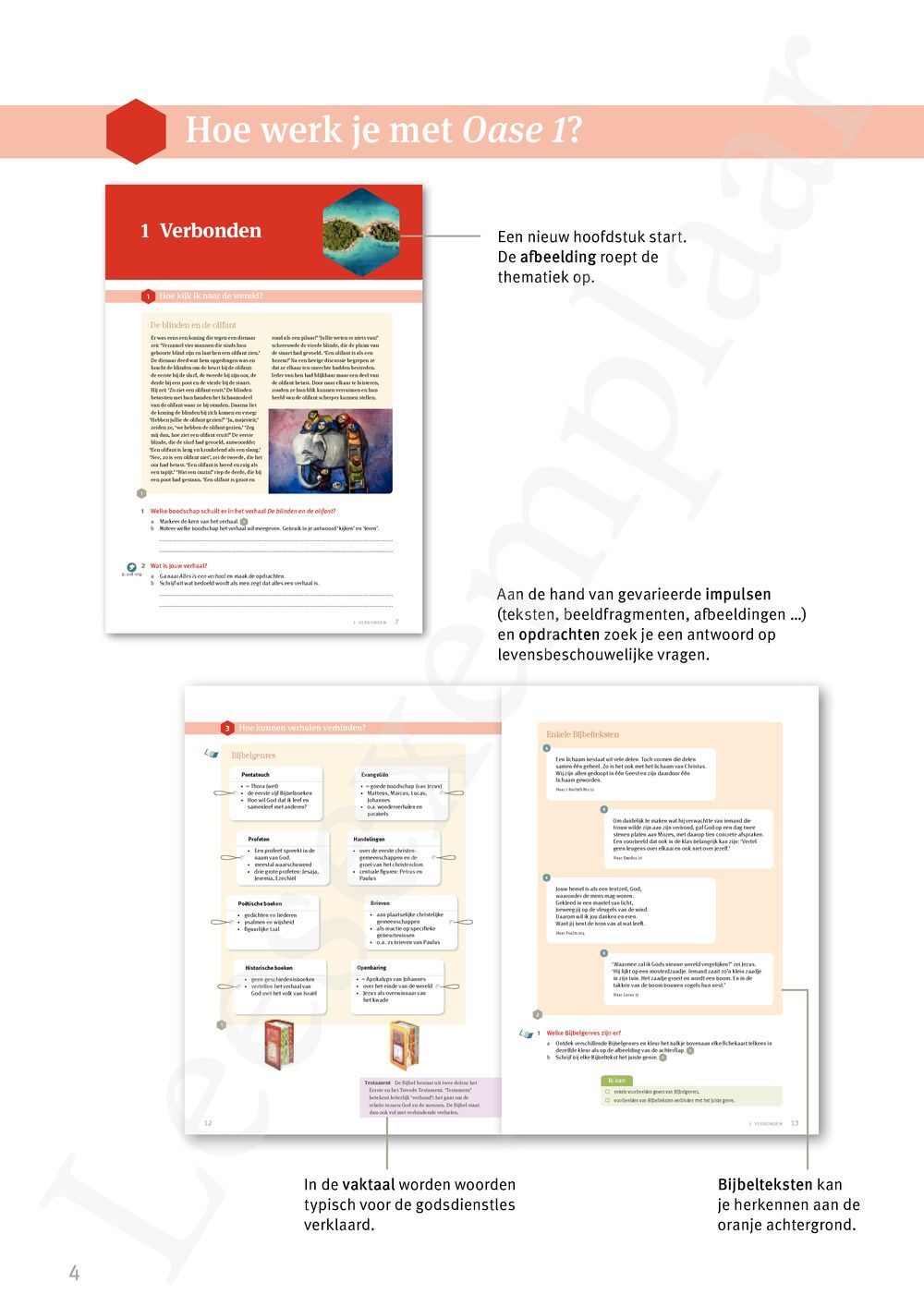 Preview: Oase 1 Leerwerkboek (incl. Pelckmans Portaal)