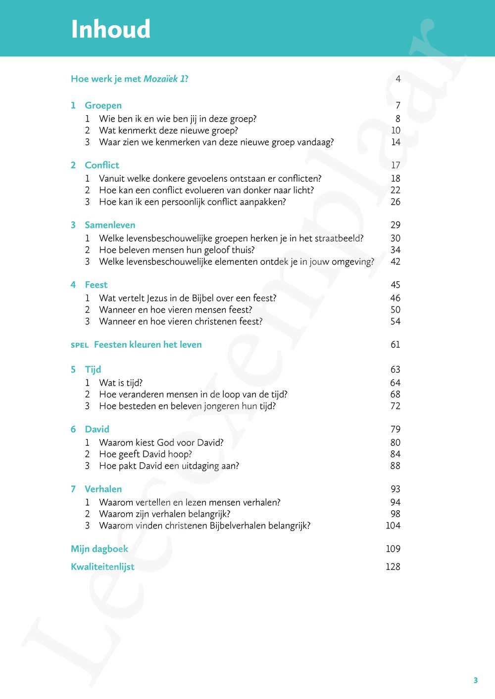 Preview: Mozaïek 1 Leerwerkboek (incl. Pelckmans Portaal)