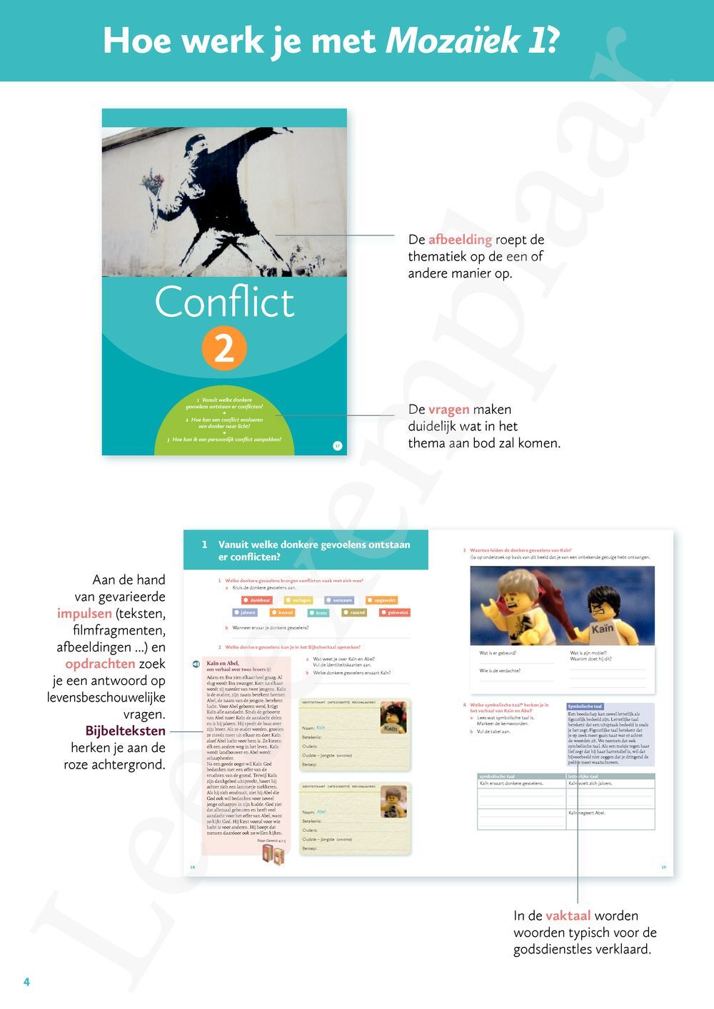 Preview: Mozaïek 1 Leerwerkboek (incl. Pelckmans Portaal)