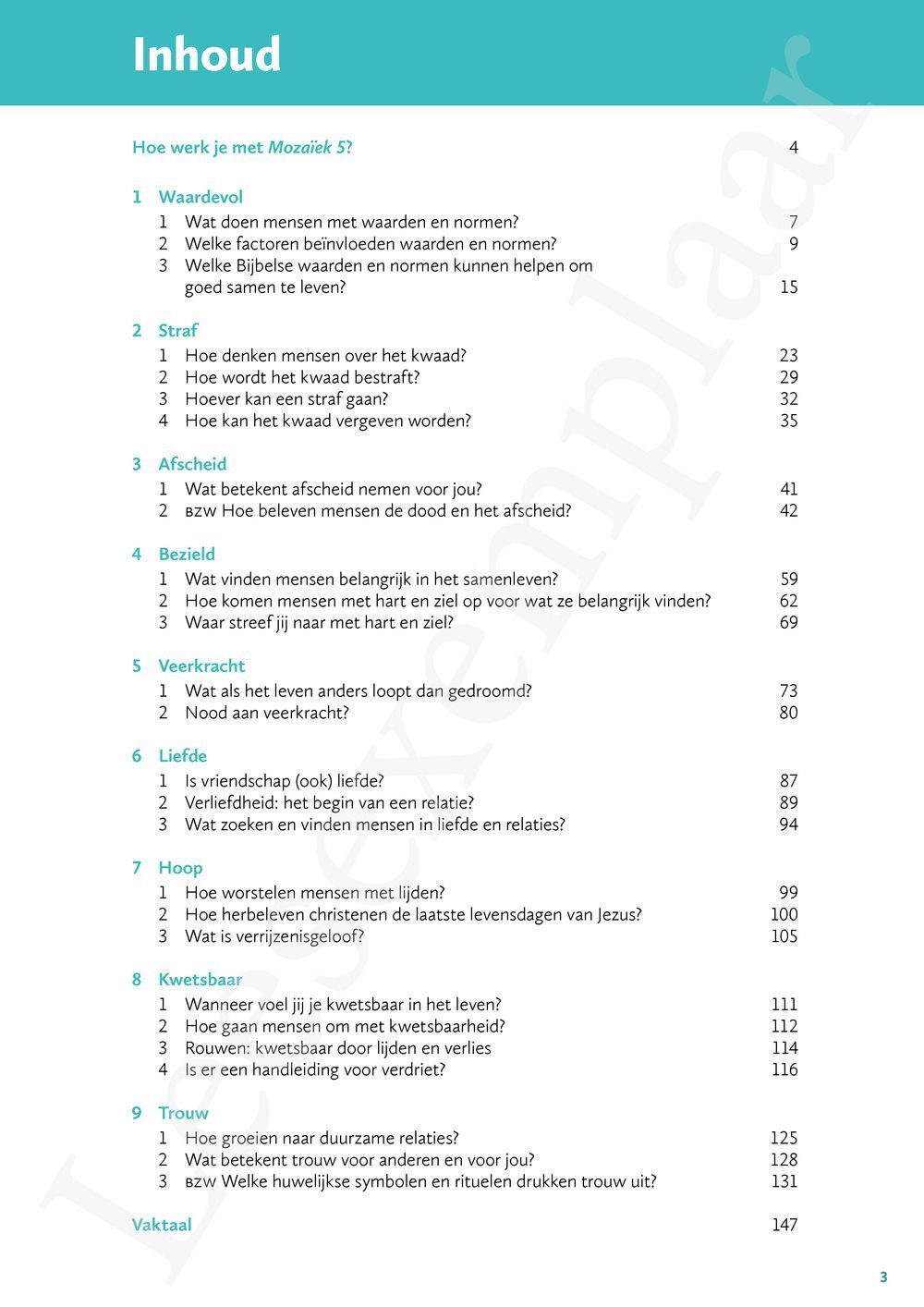 Preview: Mozaïek 5 Leerwerkboek (incl. Pelckmans Portaal)