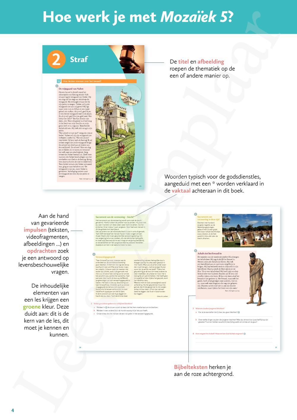 Preview: Mozaïek 5 Leerwerkboek (incl. Pelckmans Portaal)