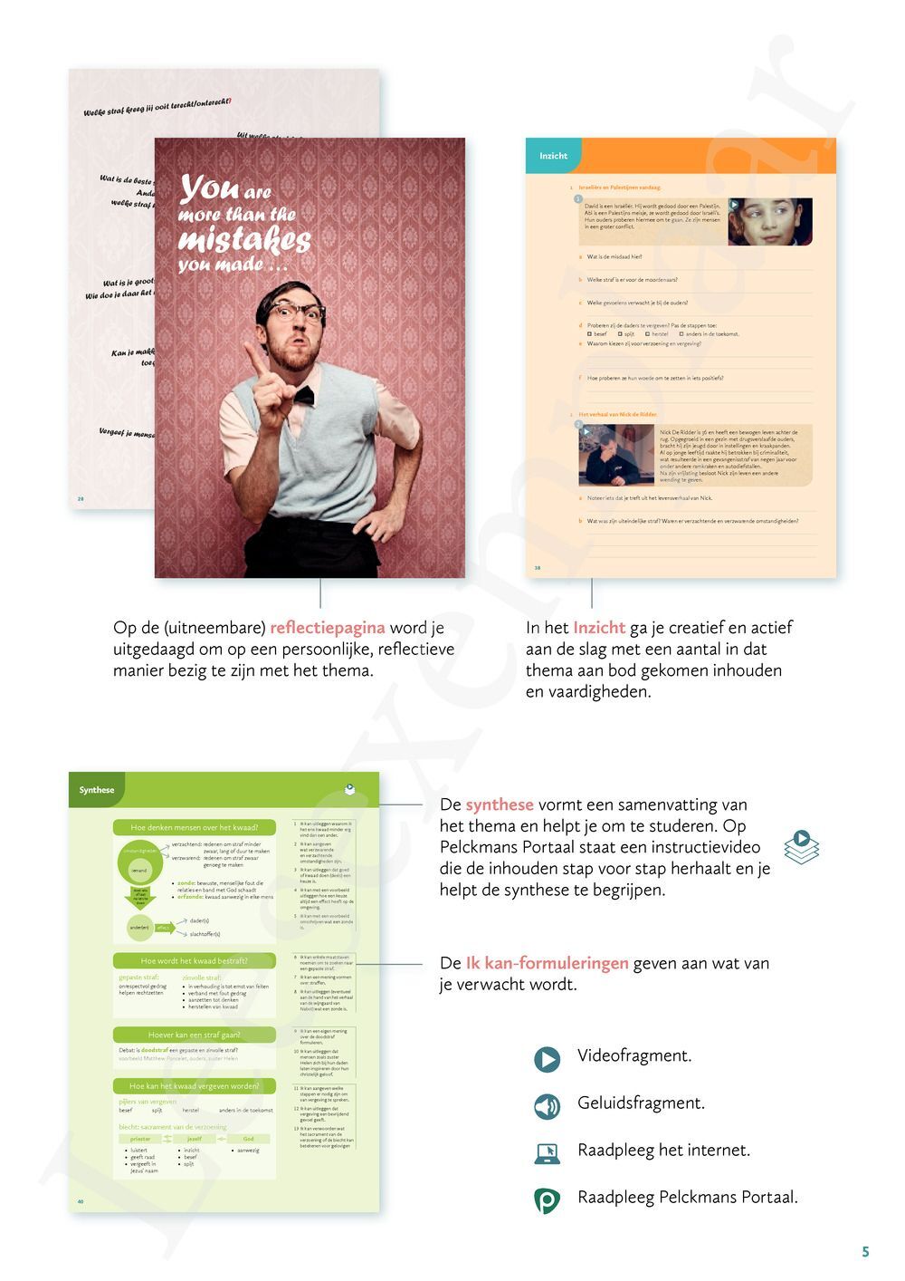 Preview: Mozaïek 5 Leerwerkboek (incl. Pelckmans Portaal)