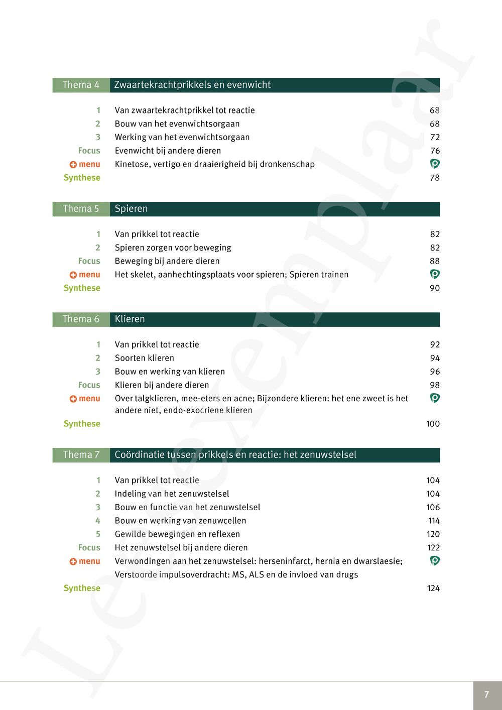 Preview: Focus Biologie 3.2 Handboek (incl. Pelckmans Portaal)