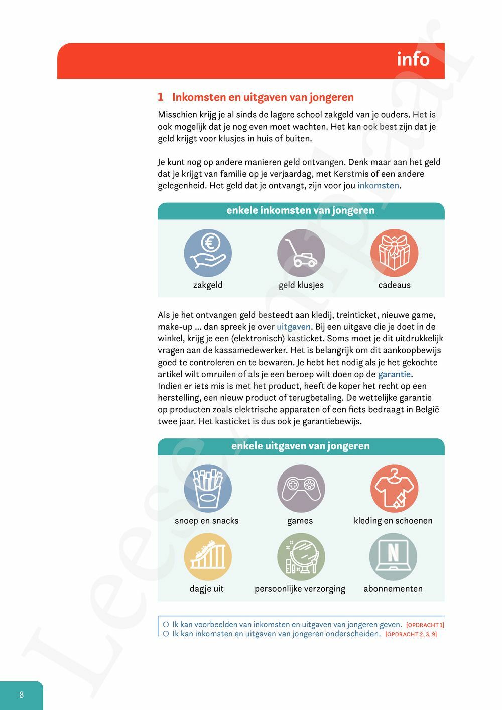 Preview: Financiële en economische vorming Leerwerkboek Eerste graad (incl. Pelckmans Portaal)