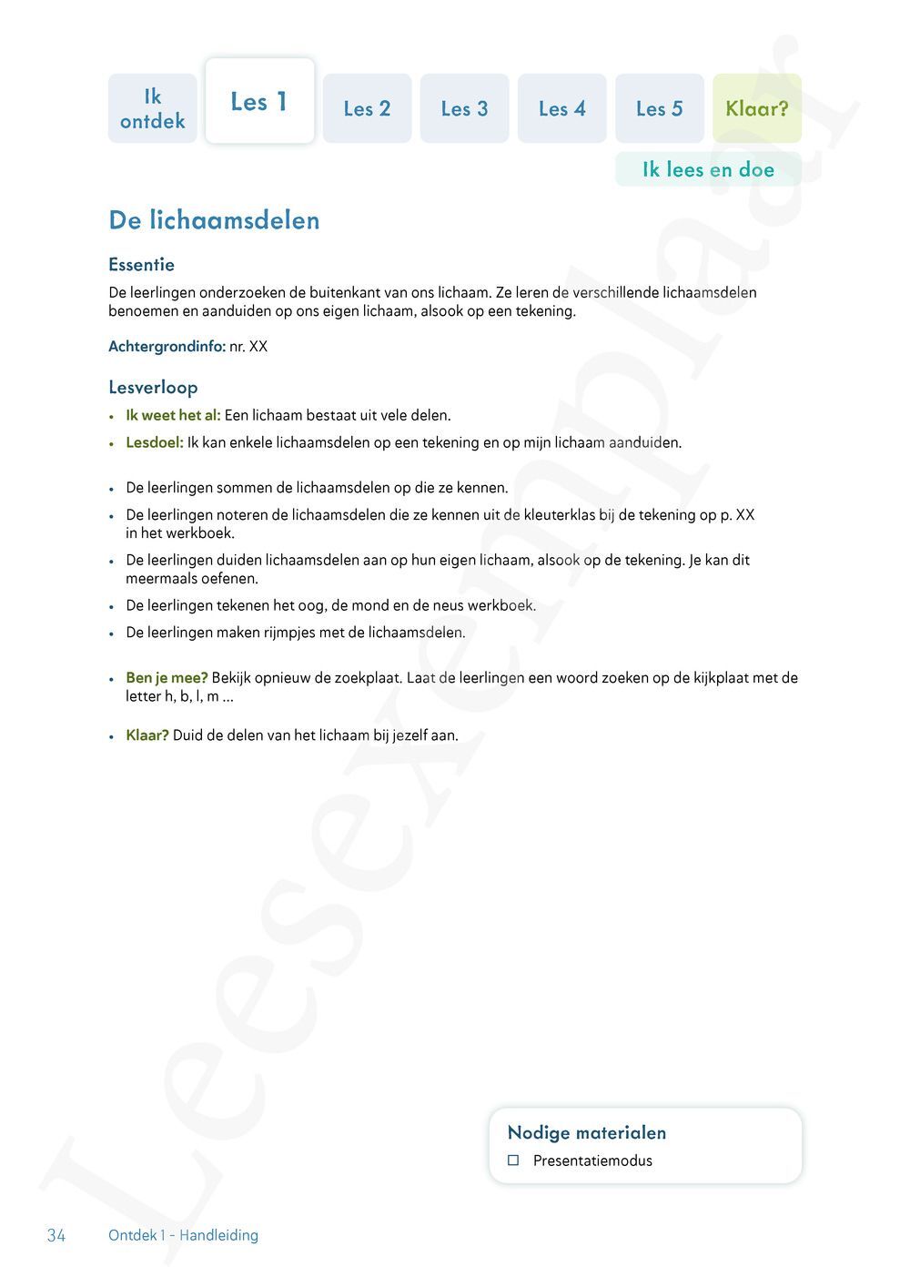 Preview: Ontdek 2 wetenschappen en techniek Leerwerkboek