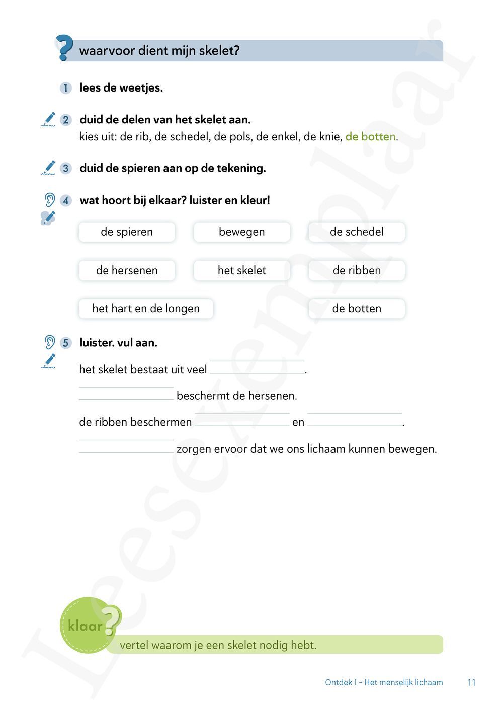 Preview: Ontdek 1 wetenschappen en techniek Leerwerkboek