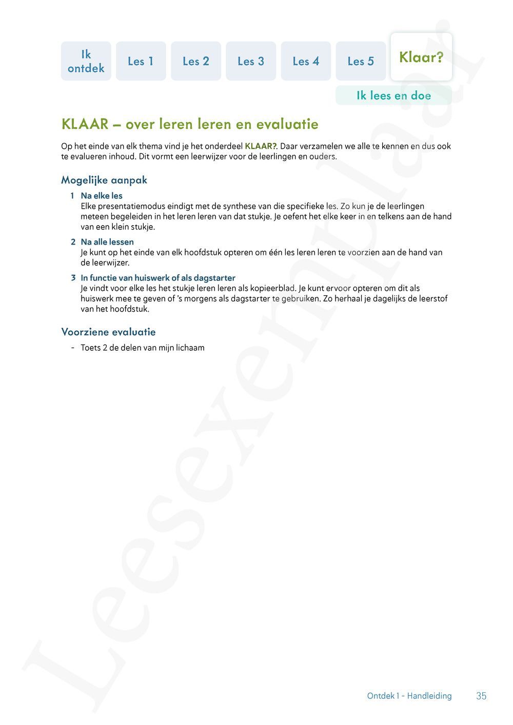 Preview: Ontdek 1 wetenschappen en techniek Leerwerkboek