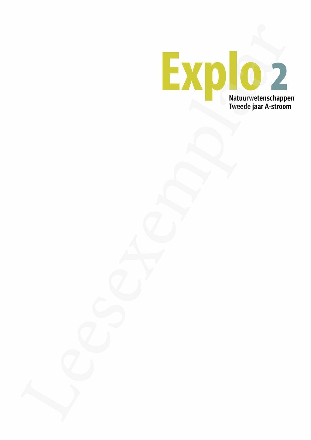 Preview: Explo 2 Leerwerkboek (editie 2025) (incl. Pelckmans Portaal)