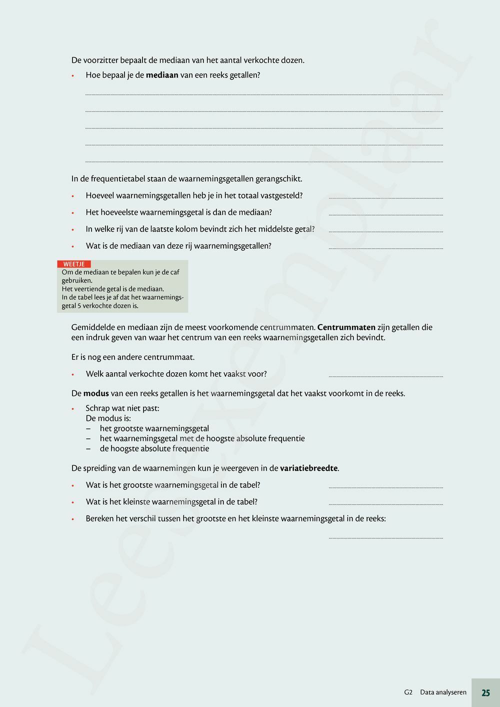 Preview: Matrix Wiskunde 2 Getallenleer Leerwerkboek (editie 2025) (incl. Vademecum en Pelckmans Portaal)