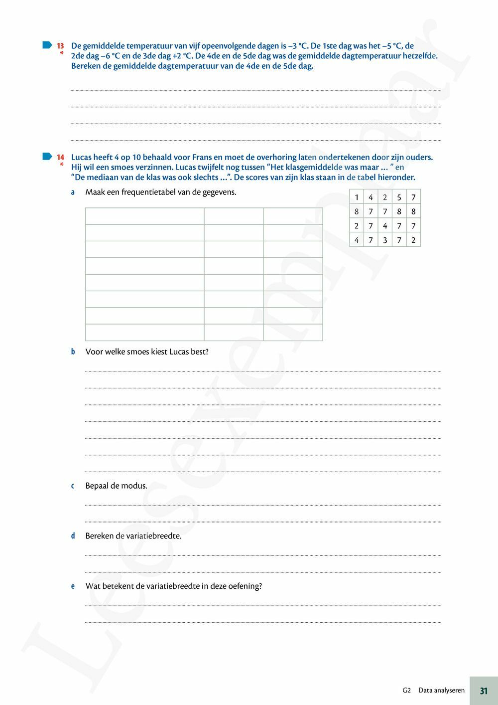 Preview: Matrix Wiskunde 2 Getallenleer Leerwerkboek (editie 2025) (incl. Vademecum en Pelckmans Portaal)